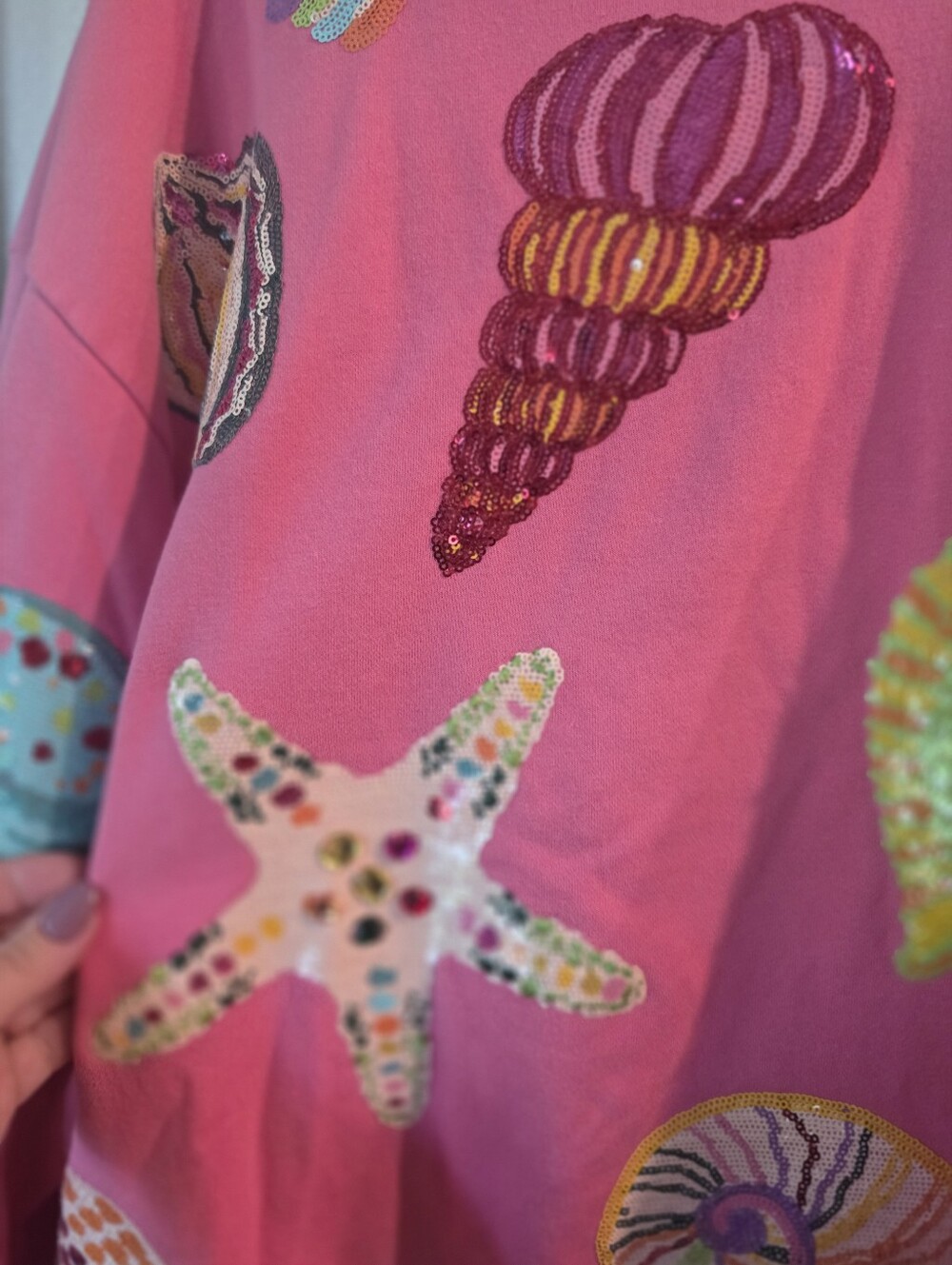 Queen Of Sparkles Shell Sweater - Picture 5 of 5